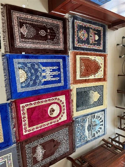 Moslimské rohože na modlitbu